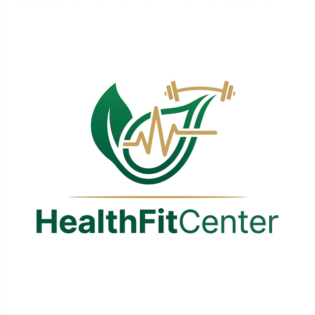 HealthFitCenter Full Logo